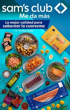 Cuponera SAM'S CLUB 2026 Ofertas del 3 al 31 de Marzo